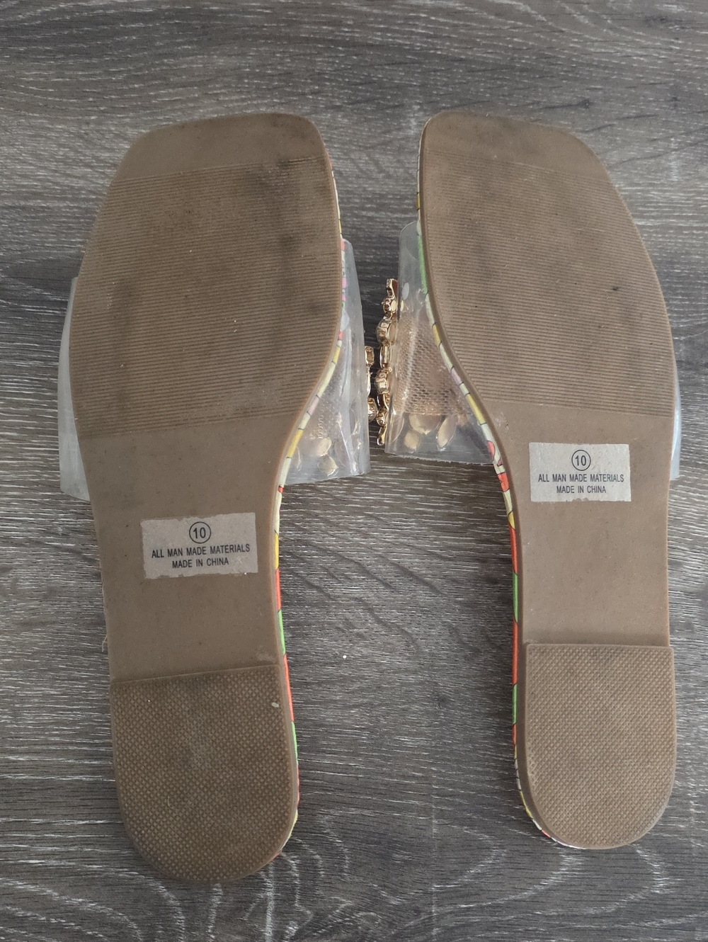 Multicolor Jeweled Slides - Picture 3 of 3